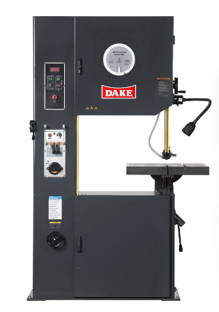 Dake 987032-2 V-26E Power Feed Vertical Bandsaw