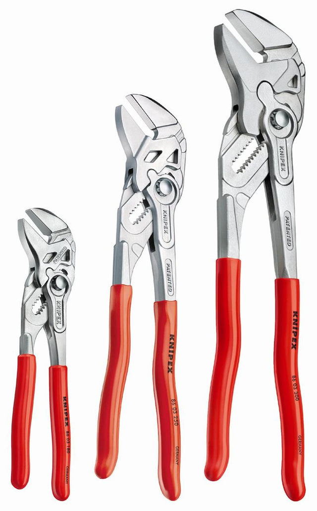 Knipex 002006US2 3 pc Pliers Wrench Set (7, 10, & 12)