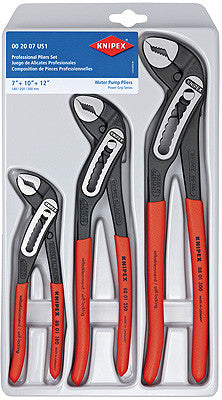 Knipex 002007US1 3 pc Alligator Pliers Set (7, 10, & 12)