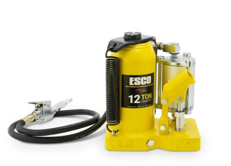 ESCO 10380 Pro Series 12 Ton Air/Hyd Bottle Jack