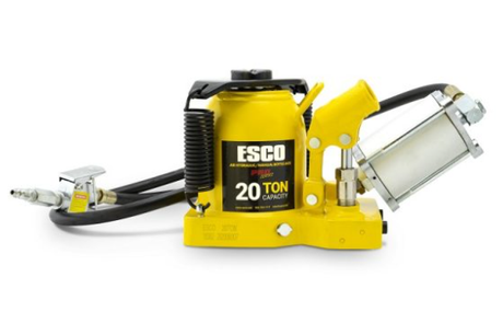 ESCO 10382 Pro Series 20 Ton "Shorty" Air/Hyd Bottle Jack