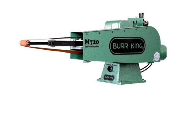 Burr King 16300A Model 720 1 x 72 Probe Belt Grinder