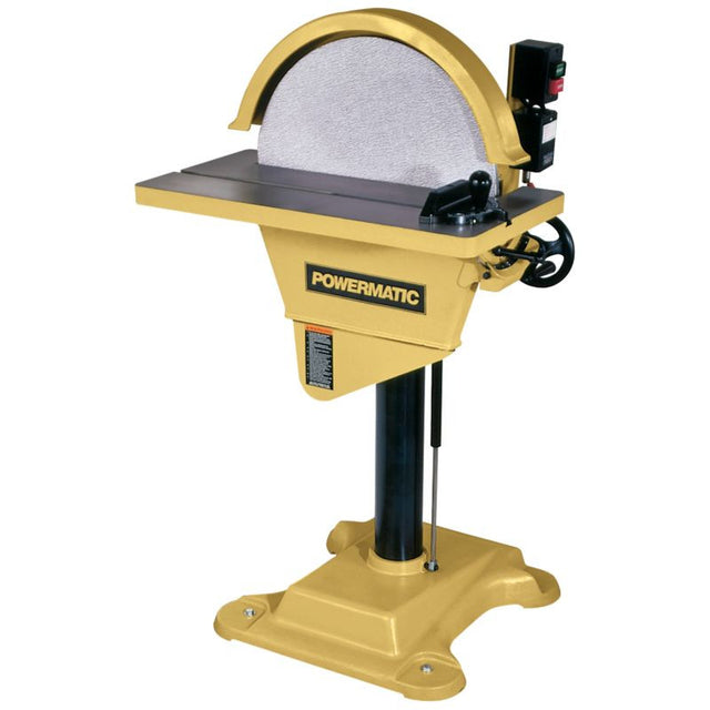 Powermatic 1791264 DS-20 Disc Sander (Wired 230V), Reversing Feature