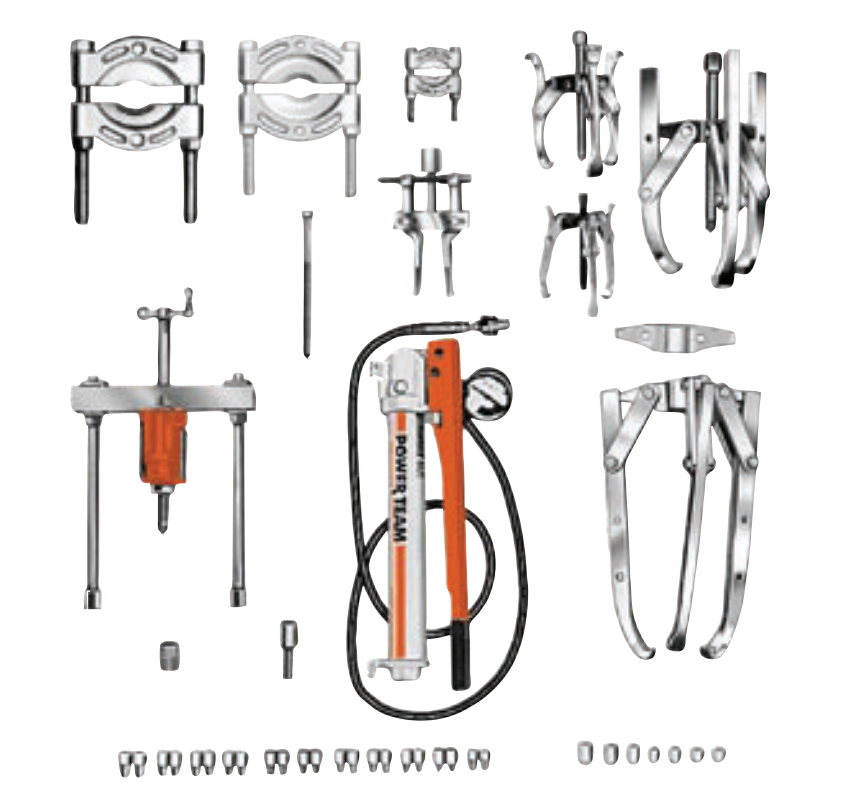 Power Team IPS17 17.5 ton Hydraulic Puller Set