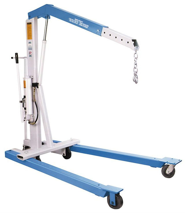 OTC 1820 4,400 Lb Heavy-Duty Floor Crane