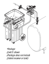 Graco 24E166 1050A Wall-Mounted Evacuation Systems