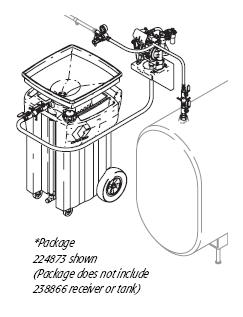 Graco 224873 716 Wall-Mounted Evacuation Systems