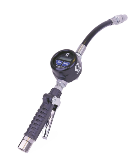 Graco 25C915 EM20 Electronic Manual Oil/Antifreeze Meter - Flexible Extension - 1/2 in. (13 mm) Inlet - NPT