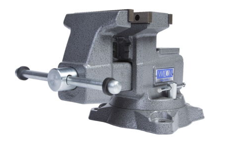 Wilton 4550R Reversible Bench Vise 5-1/2 Jaw Width with 360° Swivel Base