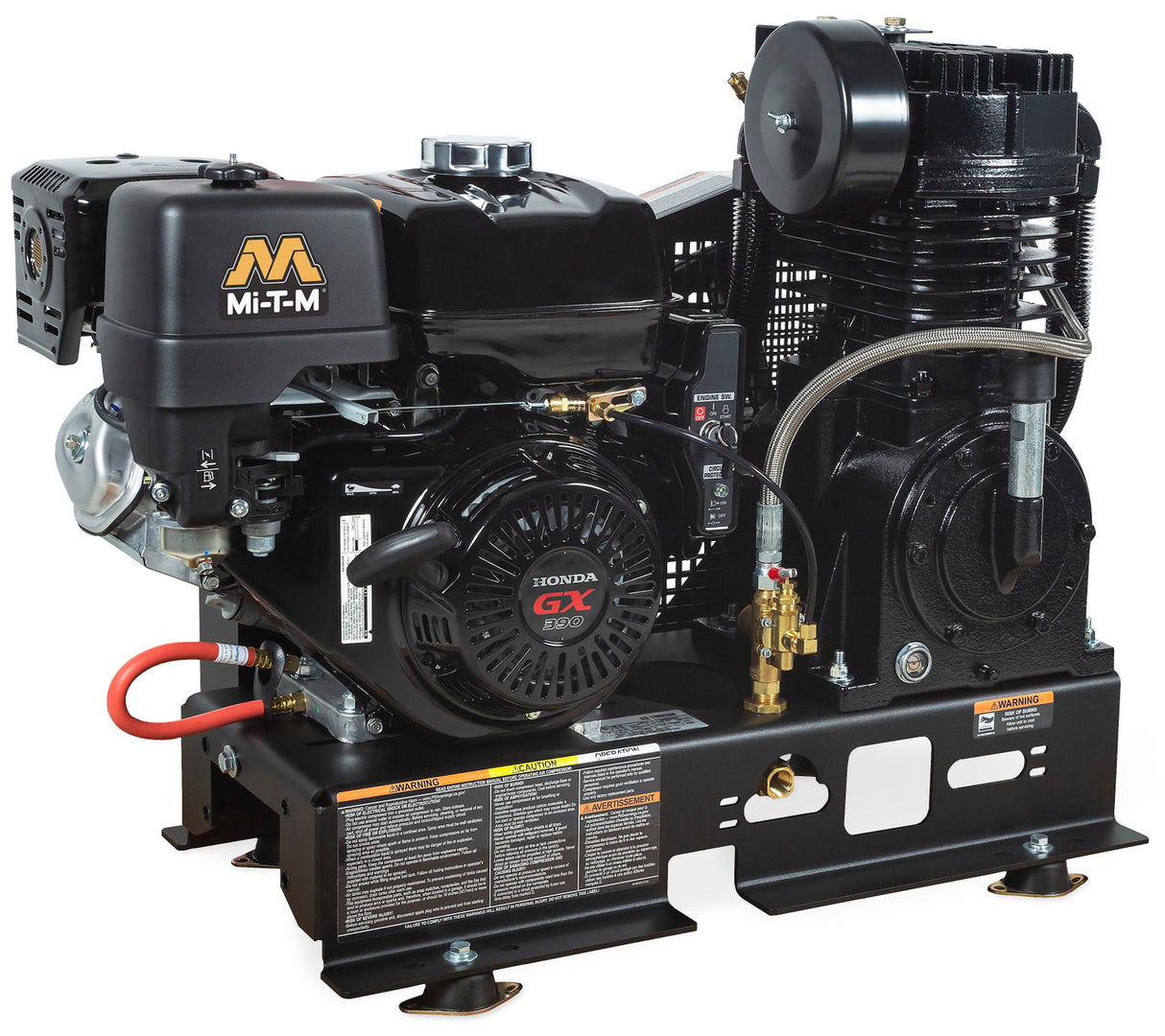 MI-T-M ABS-13H-B Base Mounted Honda Gasoline Compressor