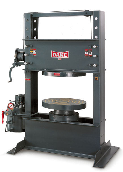 Dake 933493 33-493 150 Ton Electric Powered Hydraulic Forklift Tire Press