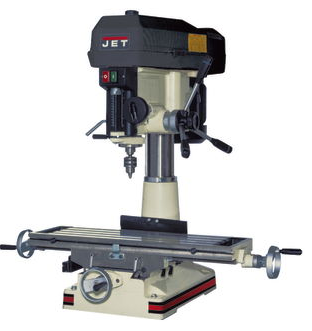 JET 350135 JMD-18PFN Mill/Drill With Newall DP500 DRO and Power Downfeed 2HP, 230V 1Ph