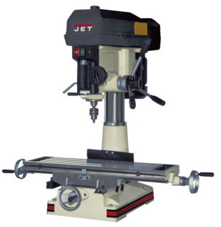 JET 350119 JMD-18 Drill Press with A-Axis Powerfeed, 2HP, 115V