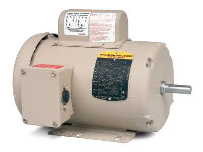 Baldor VFDL3516TM 2HP, 1PH, 230V TEFC Footless C-Face Motor, Extra High Torque