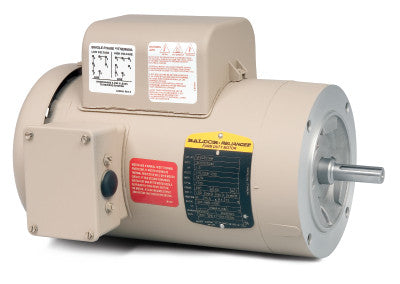 Baldor VFDL3610TM 3HP, 1PH, 230V TEFC Footless C-Face Motor, Extra High Torque