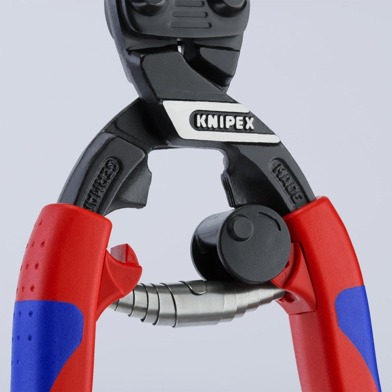 Knipex 7112200 8" High Leverage Cobolt Cutters With Spring-Comfort Grip