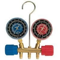 Robinair 40153 Two-Way Wheel Manifold Gauge Set w/Hoses