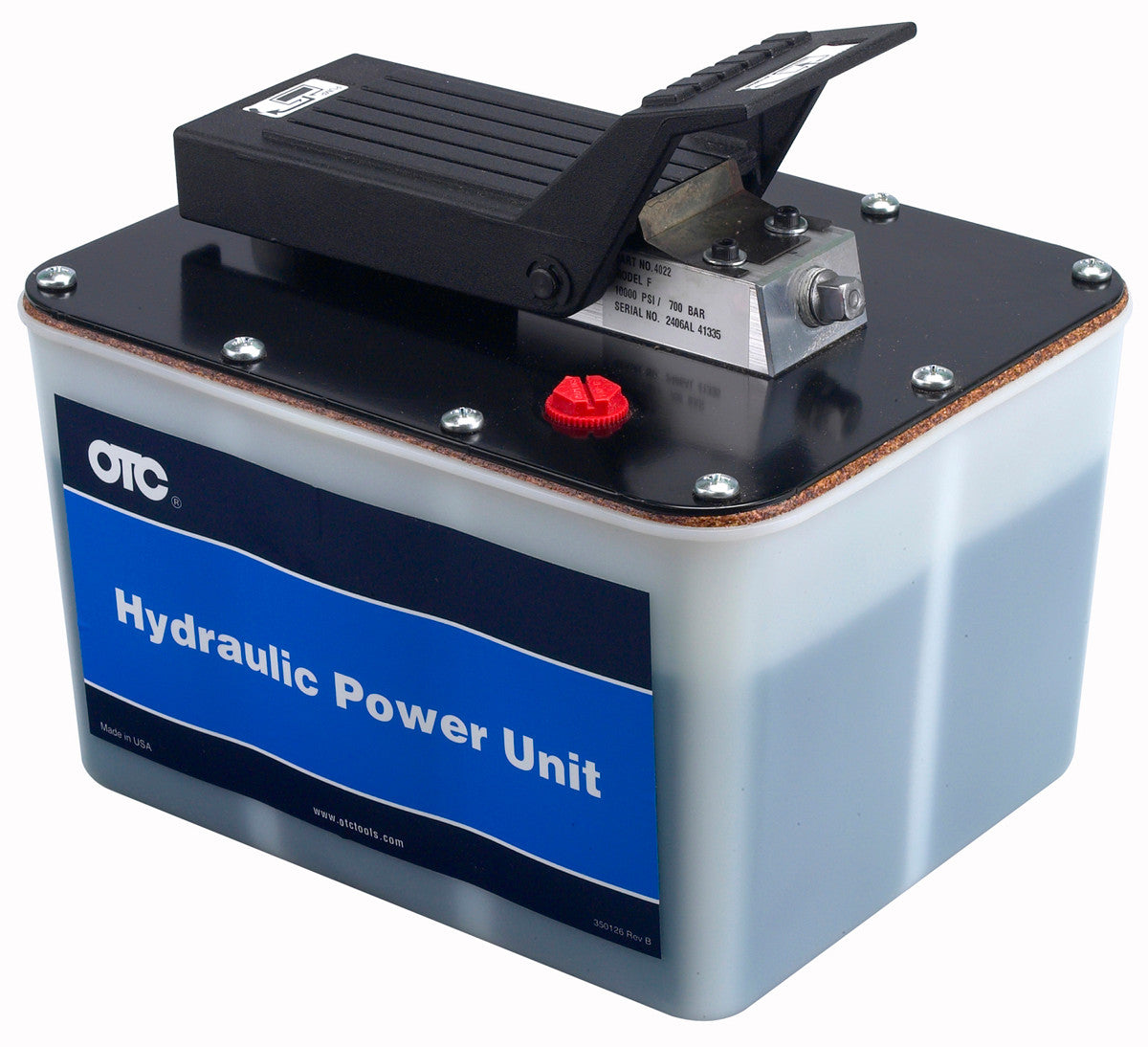 OTC 4022 Air/Hydraulic Pump with 2 Gallon Reservoir