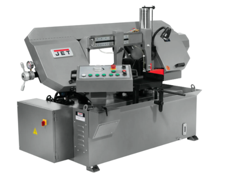 JET HBS1220DC, 12x20" Semi-Automatic Dual Column Bandsaw 3HP, 230/460V, 3 Phase