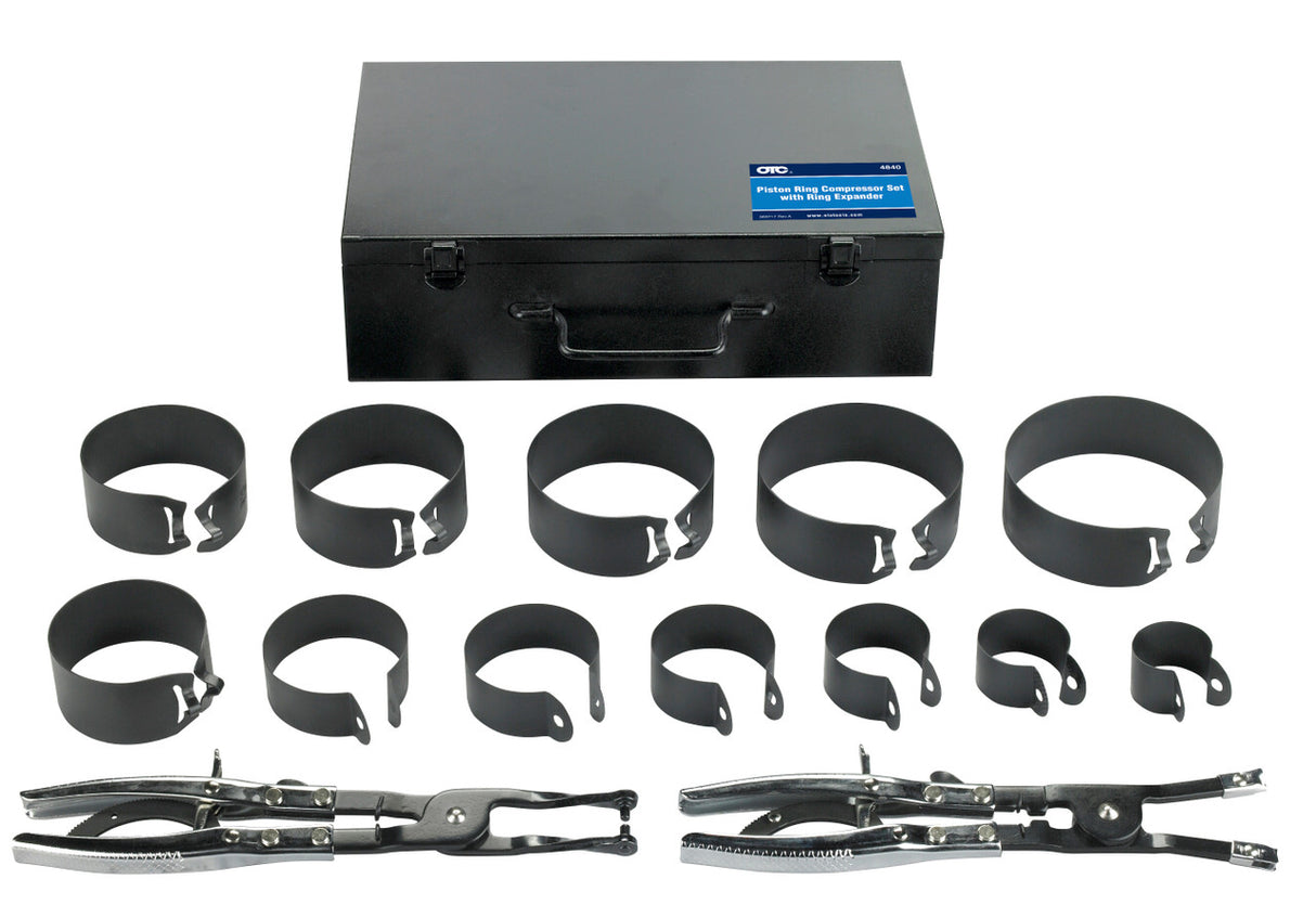 OTC 4840 Piston Ring Compressor Set