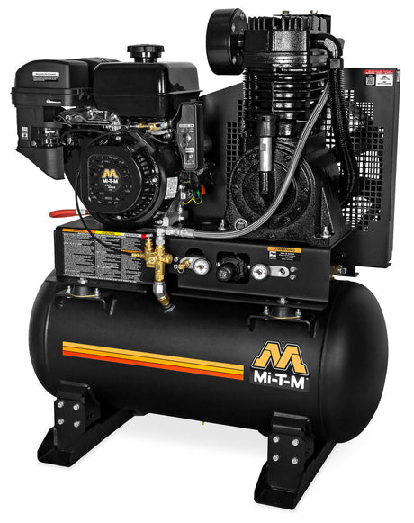 MI-T-M ABS-14M-30H 30-Gallon Two Stage Gasoline