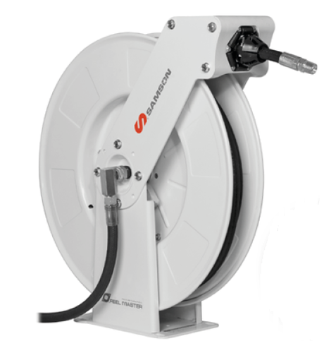 Samson 504 150 Full Metal Reel HD Double Pedestal Hose Reel