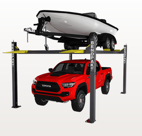 BendPak HD-7500BLX 7,500-lb. Capacity / Vehicle and Boat Storage Lift / 82" Rise