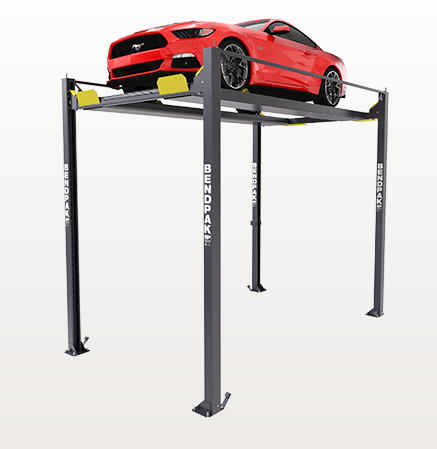 BendPak HD-7PXW 7,000-lb. Capacity / Super-Tall Rise / Four-Post Lift / Vehicle Display Platform