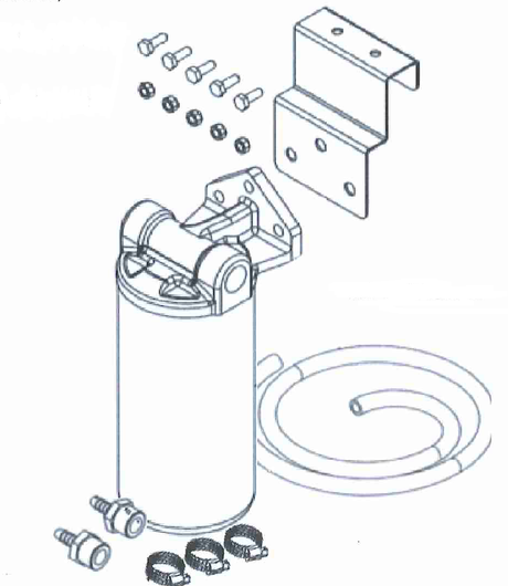 Fountain Industries MLF4800-7 Spin On Filter Kit