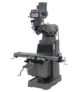 JET 690120 JTM-1050 Mill with X-Axis Powerfeed, 3HP, 3Ph,