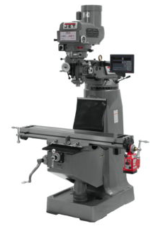 JET 691087 JTM-4VS-1 Mill, 1Ph, Newall DP700 DRO and X-Axis Powerfeed