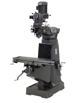 JET 692194 JTM-2 Mill, 1 Ph with Newall DP500 DRO and X-Axis Powerfeed