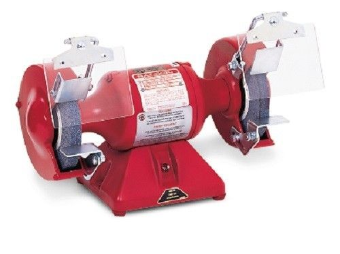 Baldor 712RE 7" Red Grinder .5HP, 1PH, 115V, Exhaust