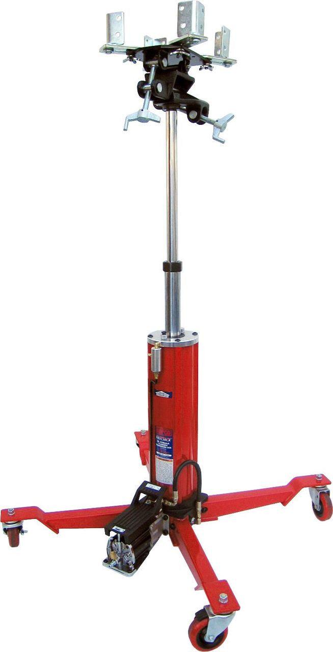 Norco Lifting 72450B 1/2 Ton Telescopic Under Hoist Air/Hydraulic Transmission Jack