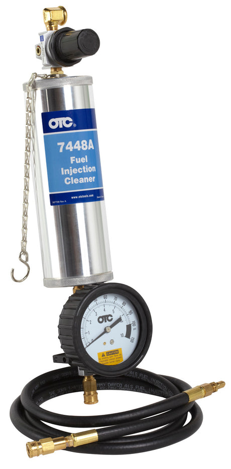 OTC 7448A Fuel Injector Canister-Type Cleaner