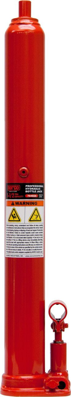 Norco Lifting 76402B 1 1/2 Ton Long Hand Bottle Jack