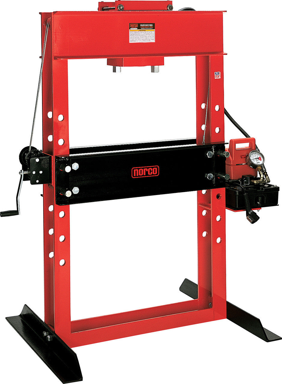 Norco Lifting 78058A 50 Ton Electric Shop Press - 6 1/4" Stroke