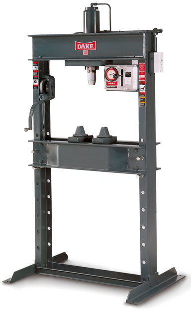 Dake 908050 8-050 50 Ton Elec-Draulic II Hydraulic Press - 10" Stroke