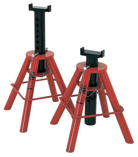 Norco Lifting 81209i 10 Ton Imported Pin Jack Stands | 18.5" to 30"