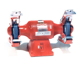 Baldor 812RE 8" Red Grinder .75HP, 1PH, 115/230V, Exhaust