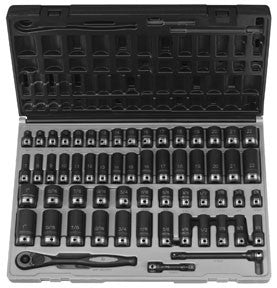 Grey Pneumatic 81659CRD 3/8" Dr. 59pc Fractional & Metric Socket Set