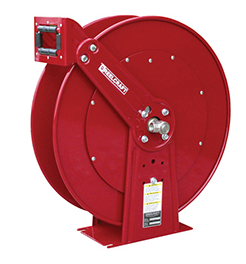 Reelcraft 82000 OLP Dual Pedestal Air/Water Hose Reel | HOSE NOT INCLUDED