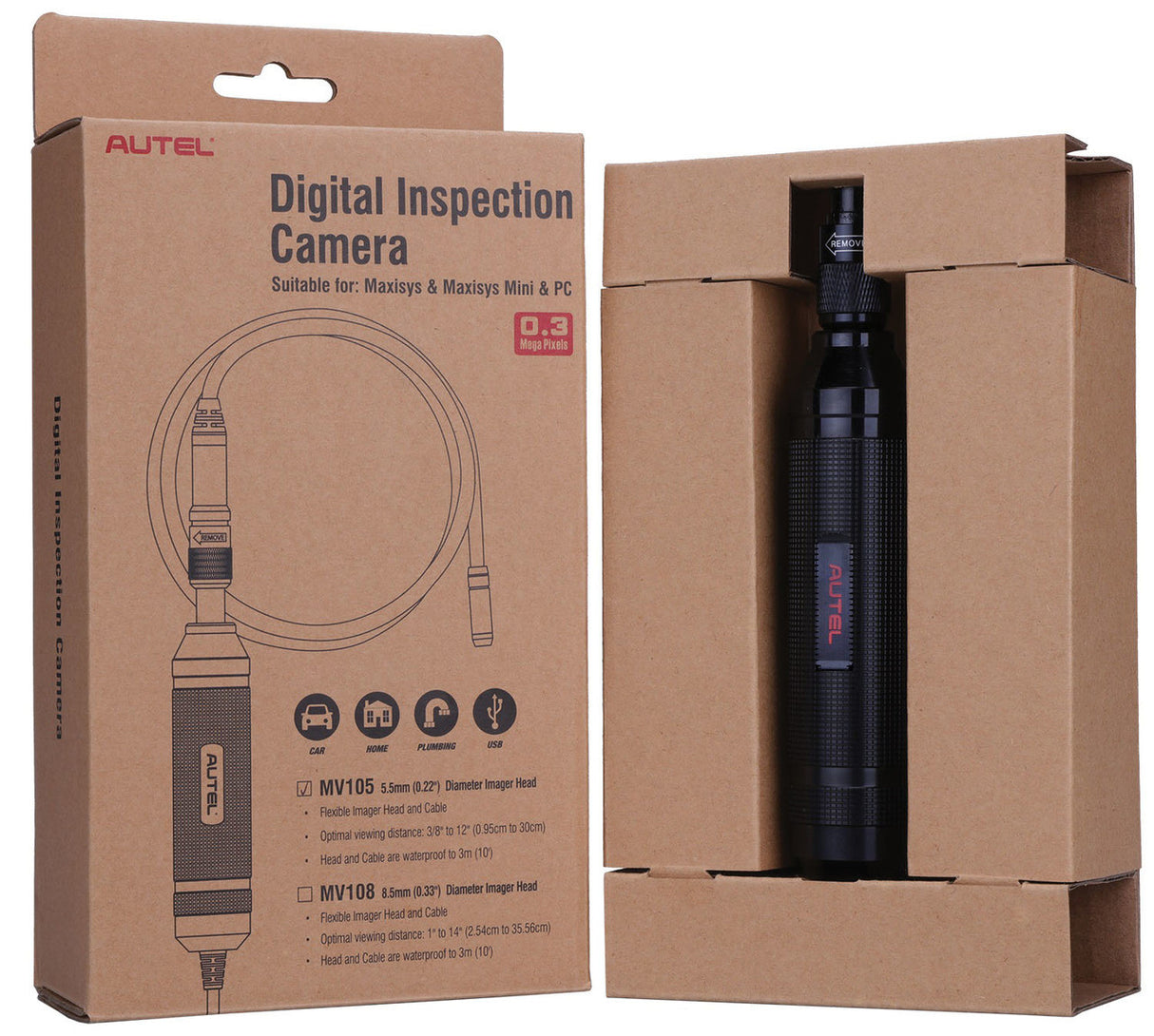 Autel MV105 5.5MM Videoscope for Maxisys