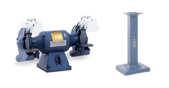 Baldor 8100W 8" Grinder with GA16 Pedestal Package