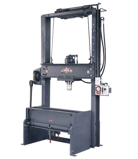 Dake 942503 42-503 150 Ton Elec-Draulic II Rolling Bed Hydraulic Press - 16" Stroke