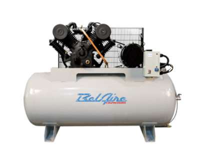 BelAire 4312D4 10HP, 460 3PH, 120HGal, Iron Series Piston Compressors