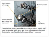 Posi Lock PTM-AT1108 Horizontal Alignment Tool Set 2HP-300HP