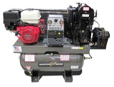 Industrial Gold Platinum Series CI13GEH30-GWD Air Compressor/Generator/Welder Combo Unit