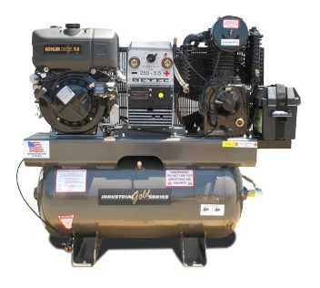 Industrial Gold Platinum Series CI14GEK30-GENWD Air Compressor/Generator/Welder Combo Unit