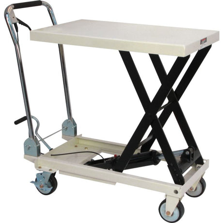 JET 140771 SLT-330F, Folding Handle, 330-lb. Capacity Hydraulic Table Cart